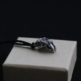 S925 Sterling Silver Tiger Mythical Beast Pendant Necklace