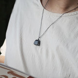 S925 Buddha Chinese Style Pendant Necklace Amulet Jewelry