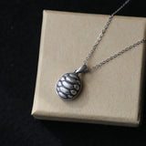 S925 Turtle Shell Pendant Necklace Chinese Jewelry