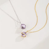 S925 Silver Pearl Asteroid Necklace & Bracelet Set Gift Jewelry
