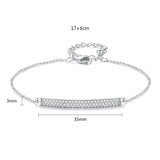 S925 Sterling Silver Wedding Party Bracelet For Women