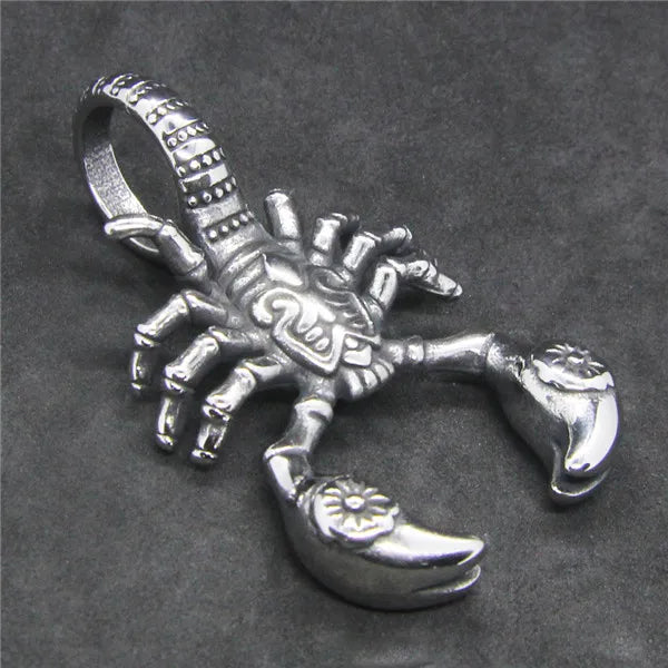 Scorpion Man Pendant Stainless Steel Hot Insect Pendant