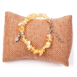 Citrine Stone Bracelet Natural Stone Gift Bangle Bracelet