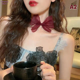 Sexy Velvet Bow Choker Necklace INS Style Jewelry
