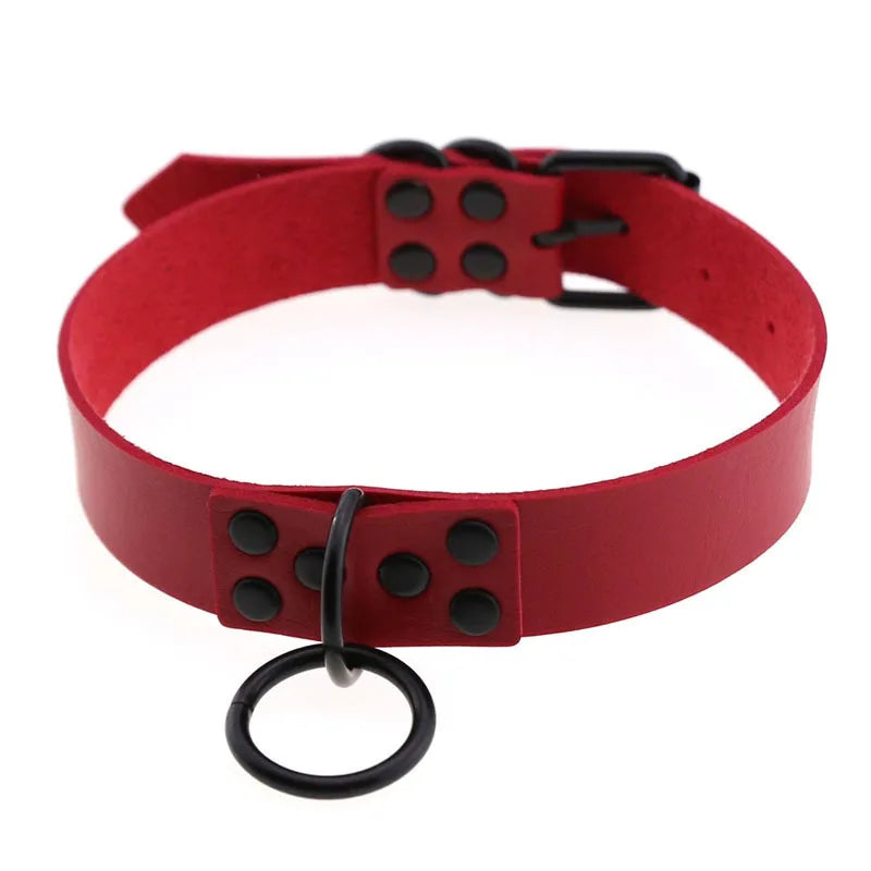 Sexy Punk Choker Collar Bondage Body Cosplay Goth Necklace Harajuku Accessory