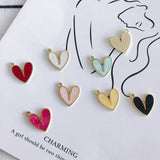 Shell Love Pendant Necklace Bracelet Set