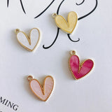 Shell Love Pendant Necklace Bracelet Set