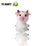 Handmade Glass Bead Christmas Piglet Bear DIY Ornaments