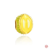 European Safety Chain Bead Crown Pendant Charms for Women