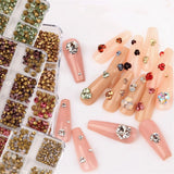Glass Rhinestones ss4-ss20 1000pcs Pointback Loose Strass Beads