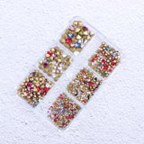 Glass Rhinestones ss4-ss20 1000pcs Pointback Loose Strass Beads