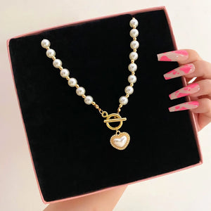 Double Layer Clavicle Chain Necklace with Butterfly Pendant