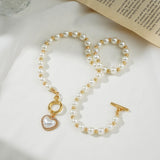Double Layer Clavicle Chain Necklace with Butterfly Pendant