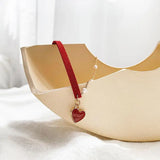 Heart Love Necklace Red Rope Women Wedding Jewelry