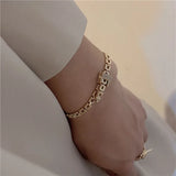 Crystal Charm Bracelets for Women - Unique Watchband Bangle & Bracelets