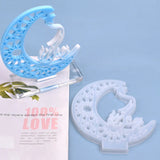 DIY Moon Ribbon Display Board Set-up Resin Mold