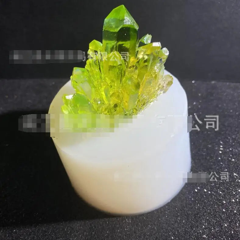 Silicone Mould Dried Flower Resin Decorative DIY Crystal icicle Crystal cluster