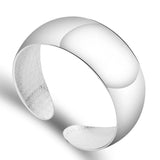 Ethnic Style Solid Silver Bracelet for Young Women