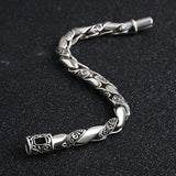 Silver Bracelet Men's Retro Punk Personality Domineering Thai Silver Jewelry