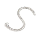 Silver Men's Bracelet Hip-hop Punk Chain Accessory