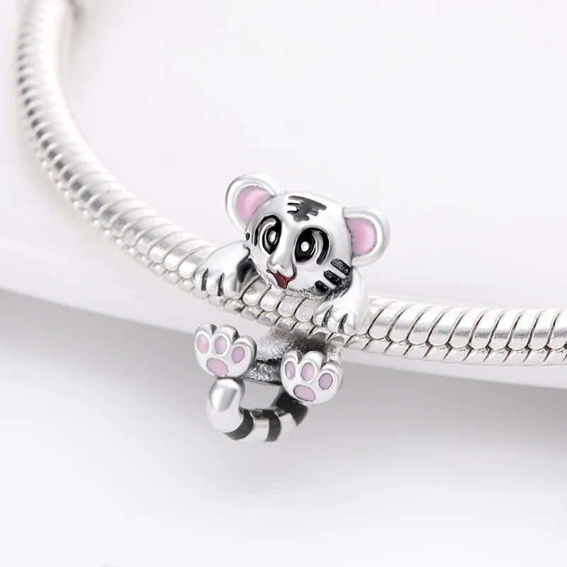 Cat Shape Beads for Bracelet Women Pendant Charms DIY Jewelry