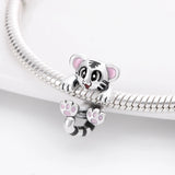 Cat Shape Beads for Bracelet Women Pendant Charms DIY Jewelry