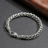 Men's Hand Woven Charm Bracelet Retro Style