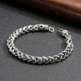 Men's Hand Woven Charm Bracelet Retro Style