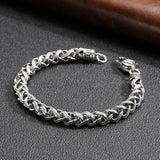 Men's Hand Woven Charm Bracelet Retro Style