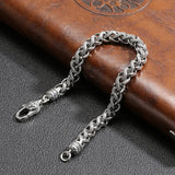 Men's Hand Woven Charm Bracelet Retro Style