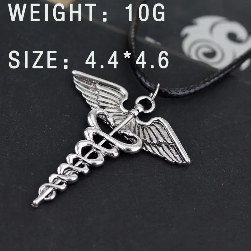 Snake Sword Pendant Necklace Women Jewelry