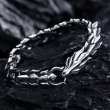 Silver Dragon Men Bracelet Street Jewelry Accessory