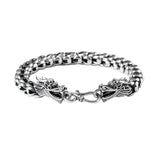 Silver Faucet Bracelet Rough Retro Couple Jewelry Accessory