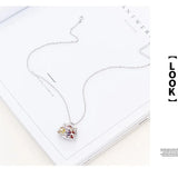925 Sterling Silver Cage Pendant for DIY Pearl Necklace