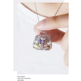 925 Sterling Silver Cage Pendant for DIY Pearl Necklace