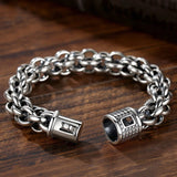 Silver Men's Bracelet Retro Popcorn Chain Boyfriend Accessories