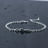 Silver Plated Bracelet Personality Mountains Couple Bracelets Women Men