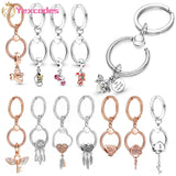 Silver Plated Pendant DIY Keychain Pendant Jewelry