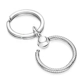 Silver Plated Pendant DIY Keychain Pendant Jewelry