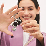 Silver Plated Pendant DIY Keychain Pendant Jewelry