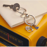 Silver Plated Pendant DIY Keychain Pendant Jewelry