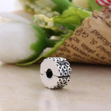 925 Silver Crown O Clip Charm Bead for Bracelet Jewelry DIY