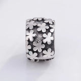 925 Silver Crown O Clip Charm Bead for Bracelet Jewelry DIY