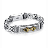 Silver Vajra Transit Bracelet Retro Hand Jewelry