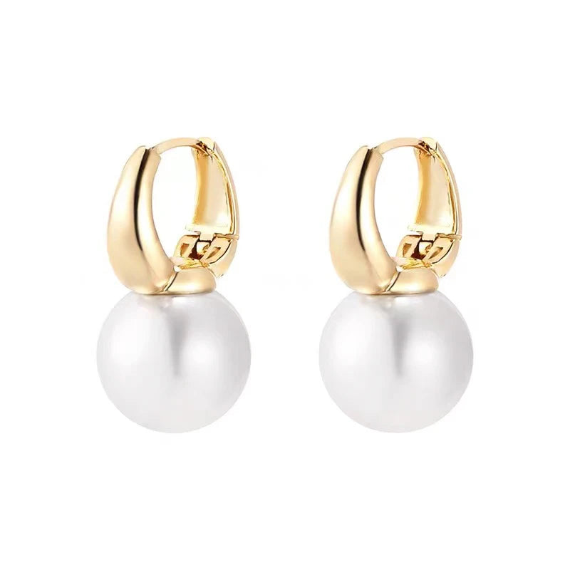 Pearl Drop Earrings for Women Jewelry Wedding