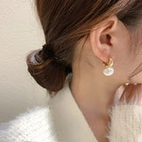 Pearl Drop Earrings for Women Jewelry Wedding