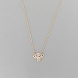 Flying Collar Pig Chain Clavicle Girls Pendant Gift