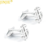 Dollar Sign Cufflinks Wild Men's French Shirt Cufflinks