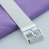 925 Silver Bracelet 10/12/14MM Wrist Strap Bracelet