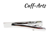 Metal Tone Bar Clasp Style Tie Clip for Men